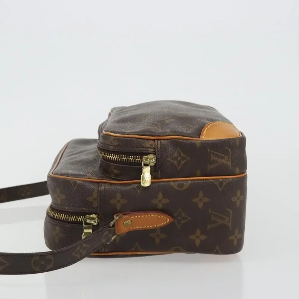 Louis Vuitton Monogram Nile Shoulder Bag Brown